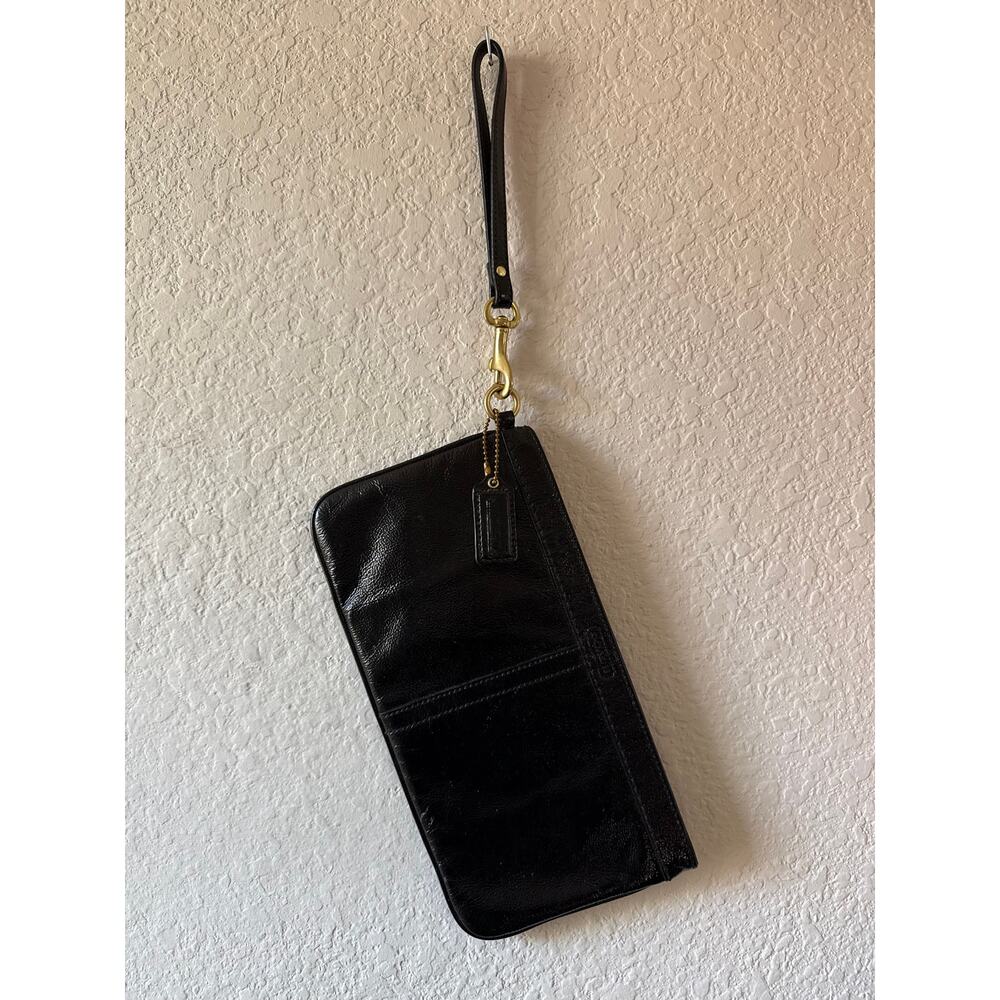 Coach Patent Wristlet